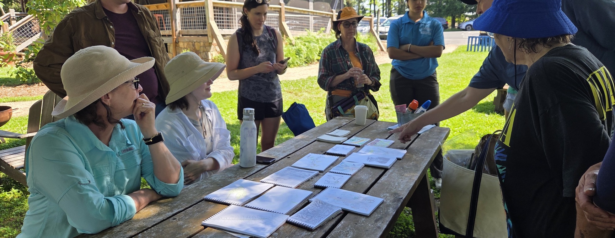 Sketch and Hike at Forney Creek Trail